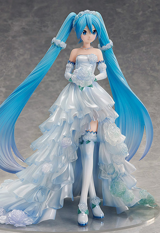 Vocaloid: Hatsune Miku Wedding Dress Ver. (Complete Figure)
