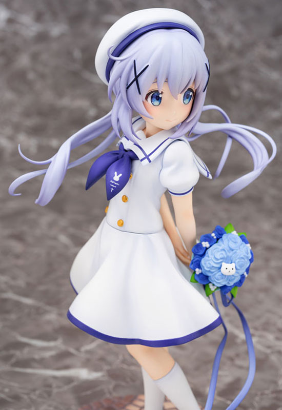 Is the order a rabbit?? Chino Summer Uniform(Complete Figure)