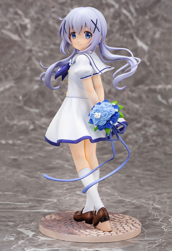 Is the order a rabbit?? Chino Summer Uniform(Complete Figure)