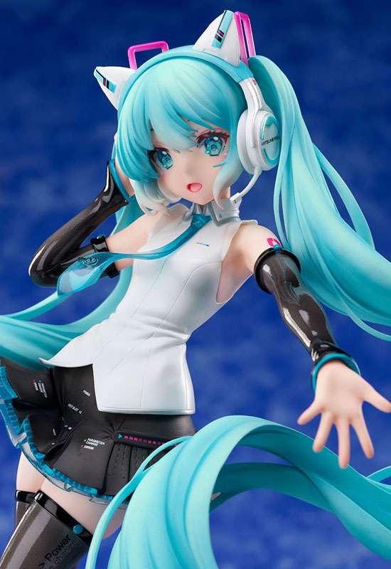 Hatsune Miku Cat Ear Headphone Ver. (Complete Figure)