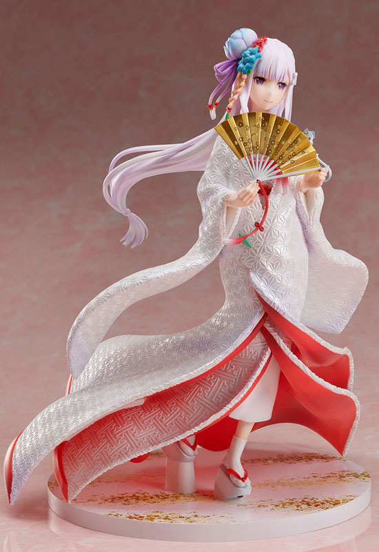 Re:ZERO - Starting Life in Another World: Emilia Shiromuku (Complete Figure)