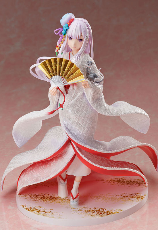 Re:ZERO - Starting Life in Another World: Emilia Shiromuku (Complete Figure)