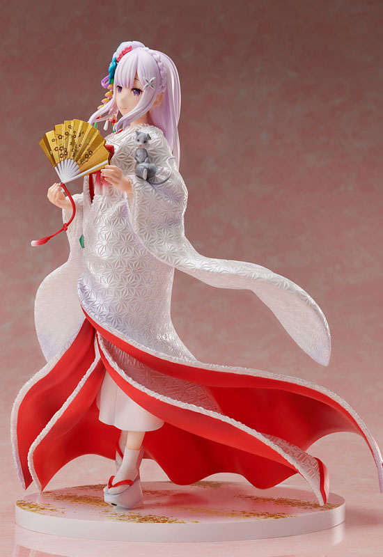 Re:ZERO - Starting Life in Another World: Emilia Shiromuku (Complete Figure)