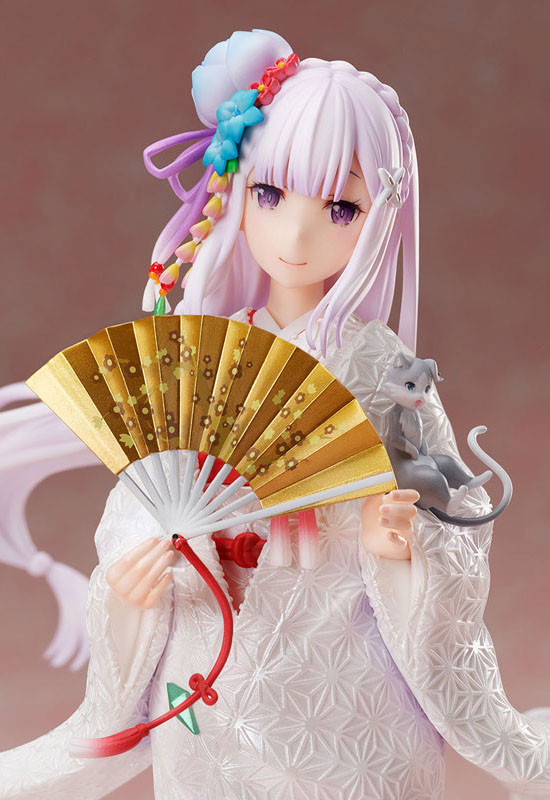 Re:ZERO - Starting Life in Another World: Emilia Shiromuku (Complete Figure)