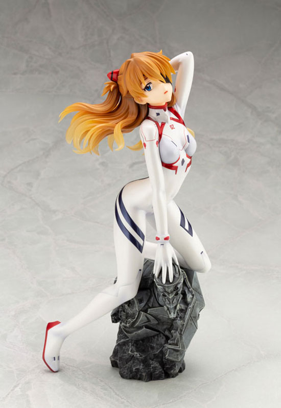 Evangelion: 3.0+1.0 Thrice Upon a Time Asuka Langley Shikinami White Plugsuit ver. (Complete Figure)