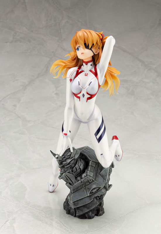 Evangelion: 3.0+1.0 Thrice Upon a Time Asuka Langley Shikinami White Plugsuit ver. (Complete Figure)