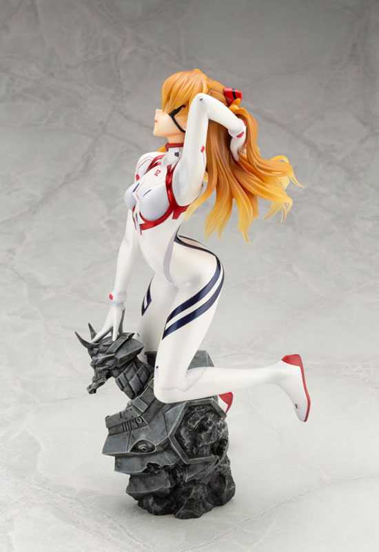 Evangelion: 3.0+1.0 Thrice Upon a Time Asuka Langley Shikinami White Plugsuit ver. (Complete Figure)