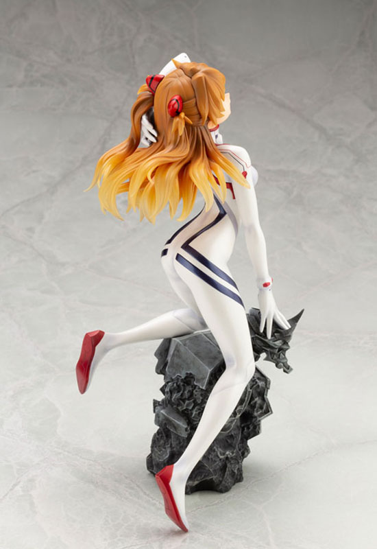 Evangelion: 3.0+1.0 Thrice Upon a Time Asuka Langley Shikinami White Plugsuit ver. (Complete Figure)